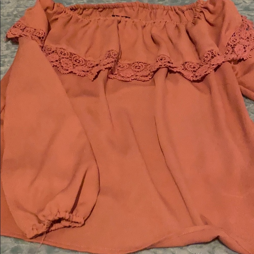 off the shoulder top